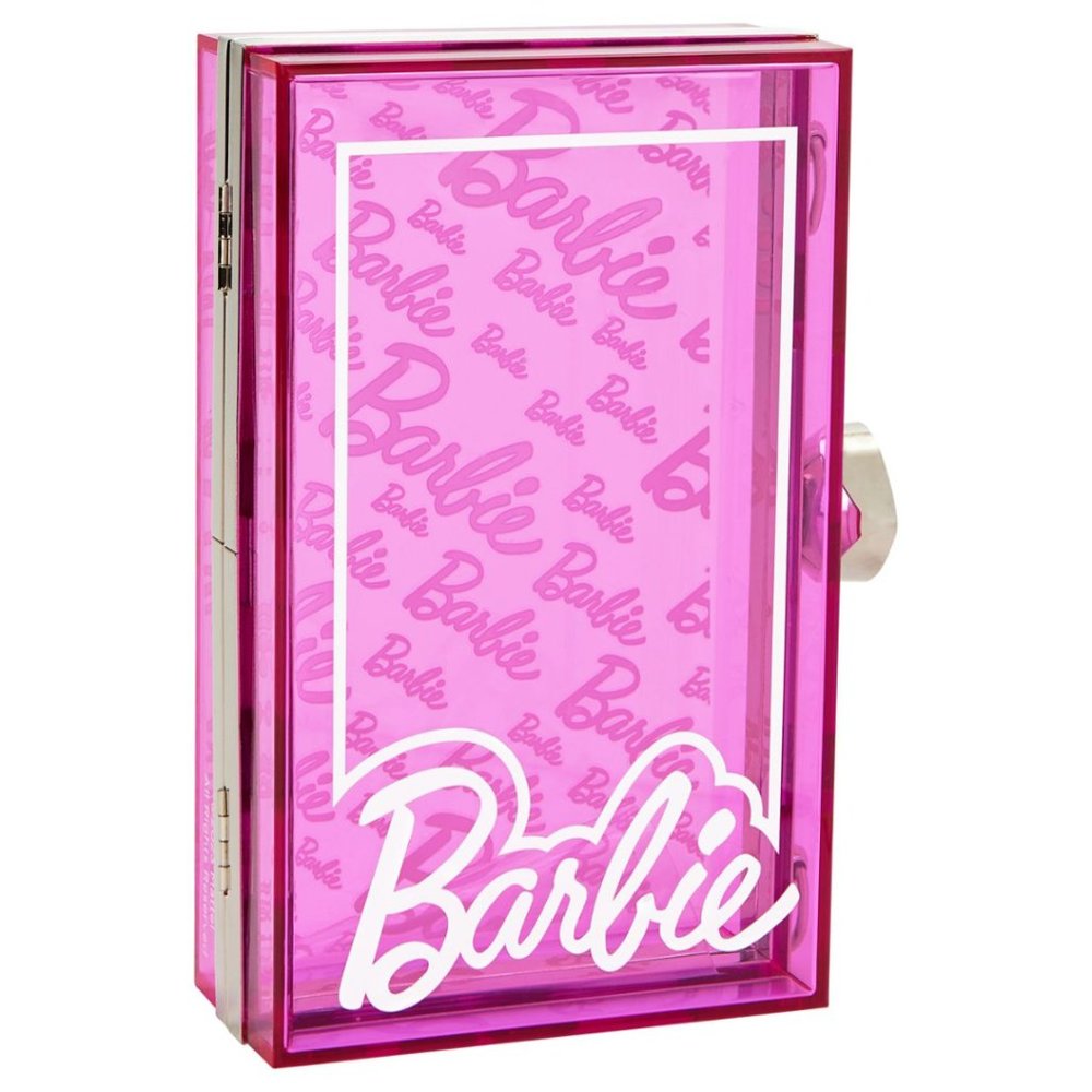 💕NWT Hot Pink Classic Barbie Box Crossbody Bag: Barbie Halloween Costume…